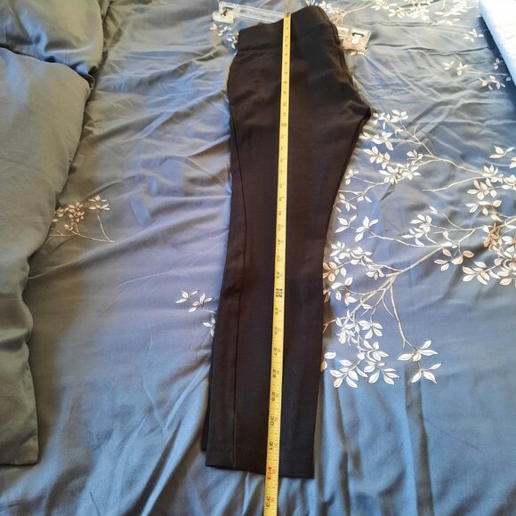 LOFT | Seamed Ponte Leggings - Black, Size XSP - Picture 14 of 16